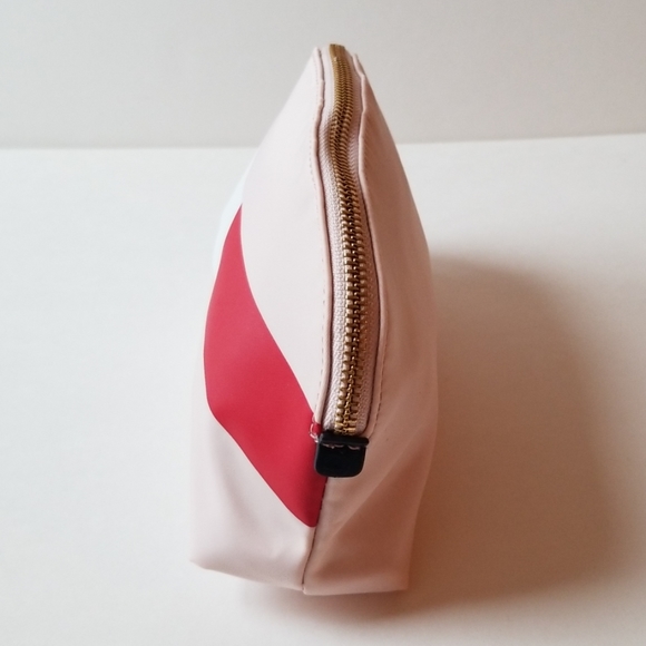 Tommy Hilfiger Flag Logo Light Pink Cosmetic Bag - Picture 3 of 8